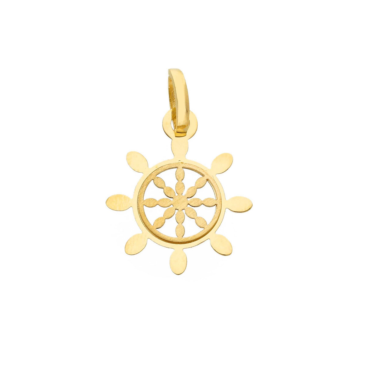 Maiocchi Gold Ciondolo Timone in Oro Giallo 18kt