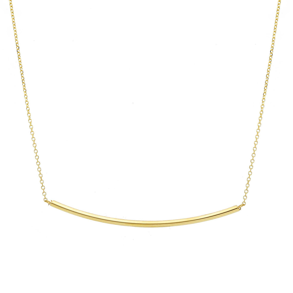 18kt Yellow Gold Grumette Chain 45 cm Section 2.10 MM