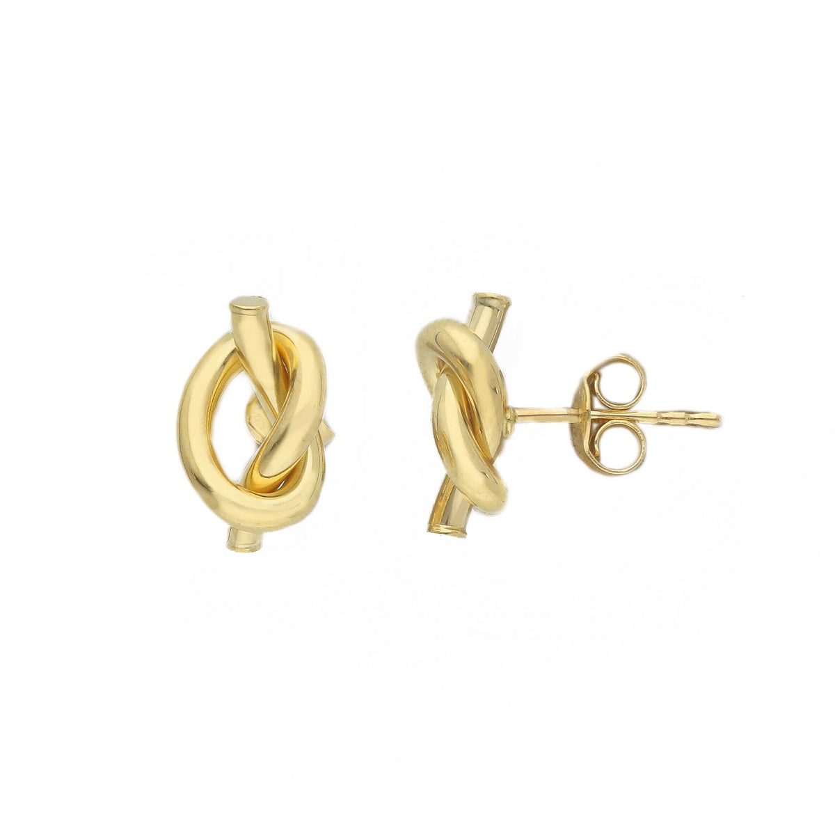 Maiocchi Gold Orecchini Nodo Oro Giallo 18kt