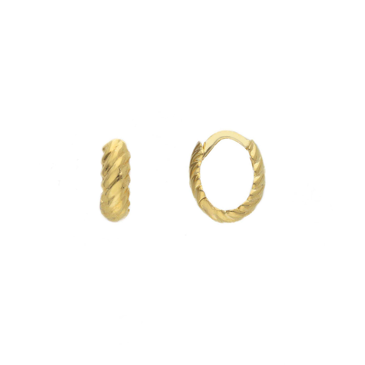 Maiocchi Gold Orecchini Scattino in Oro Giallo 18kt