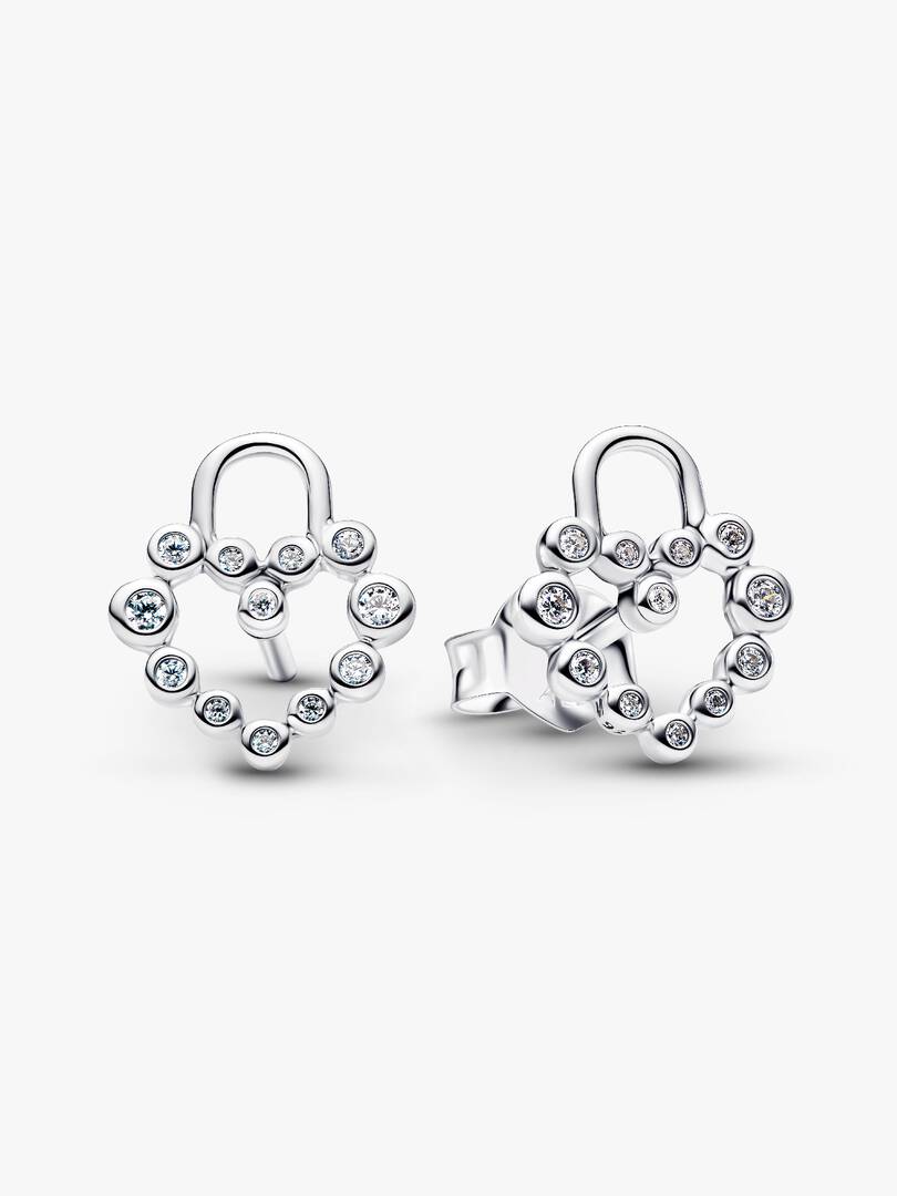 Pandora Orecchini Lucchetto Cuore Luminoso 294419C01
