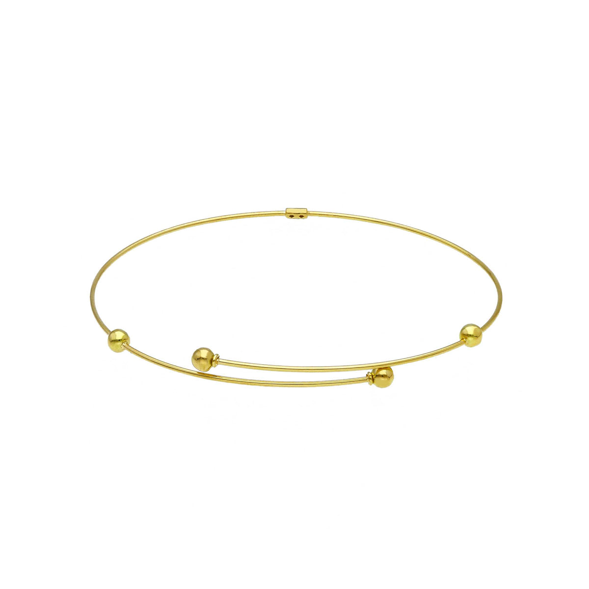 Bracciale Rigido Contrarie Oro Giallo 18kt