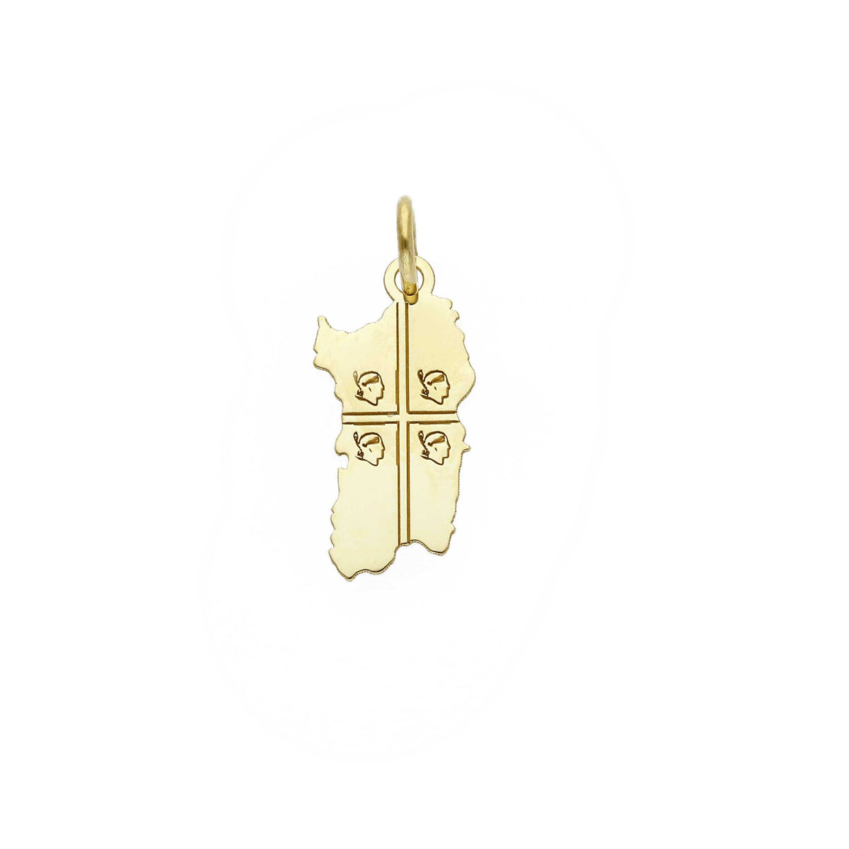 Ciondolo Sardegna in Oro Giallo 18kt