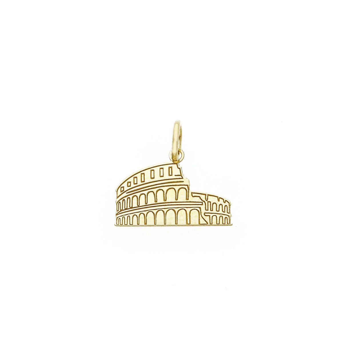 Ciondolo Colosseo in Oro Giallo 18kt