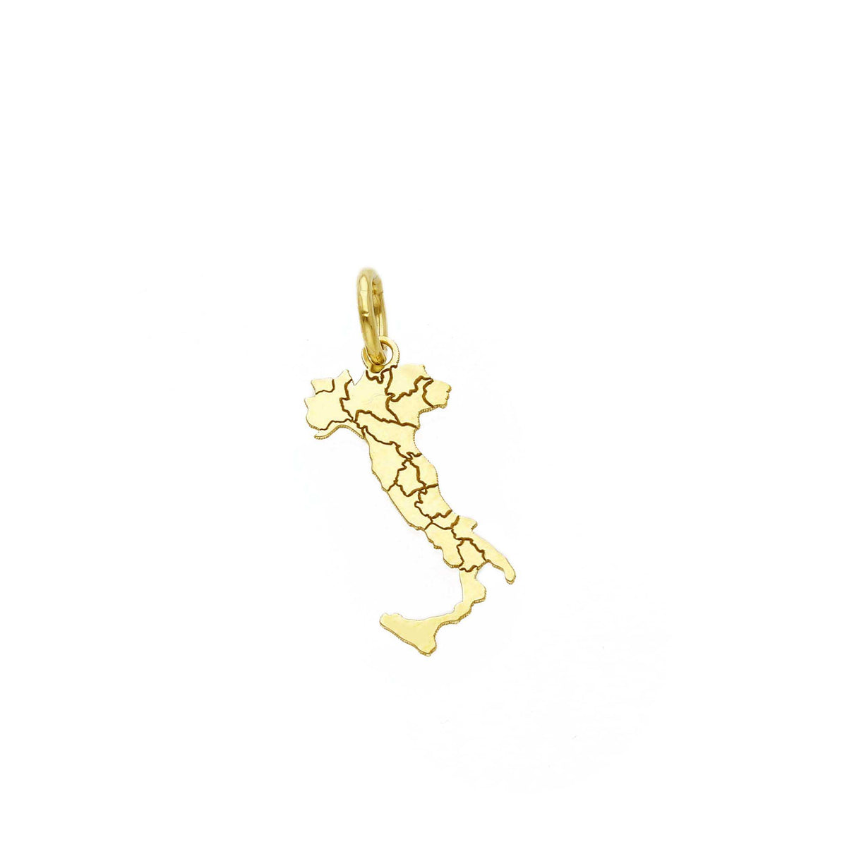 Ciondolo Italia in Oro Giallo 18kt