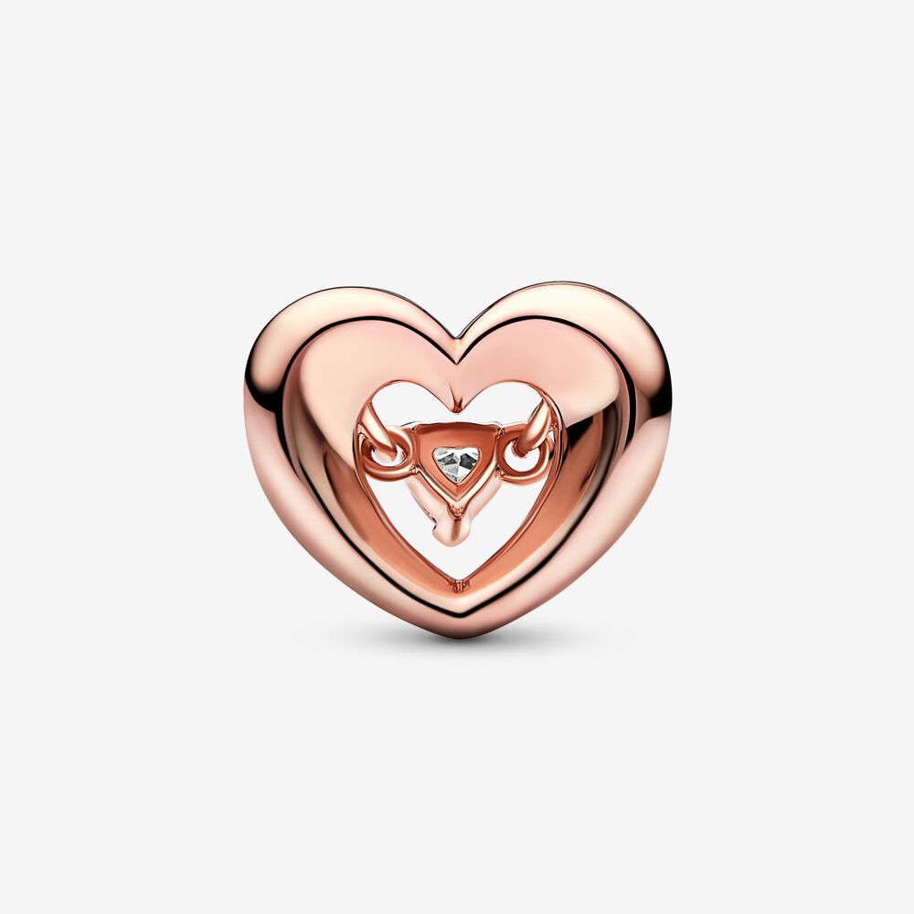 Pandora Charm Cuore Splendente con Pietra 782493C01