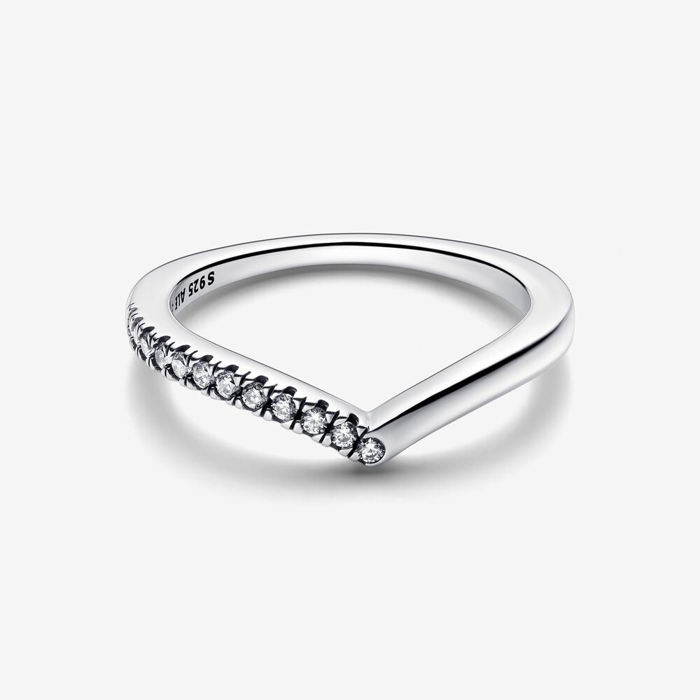 Pandora Anello Desiderio Scintillante Asimmetrico 192394C01