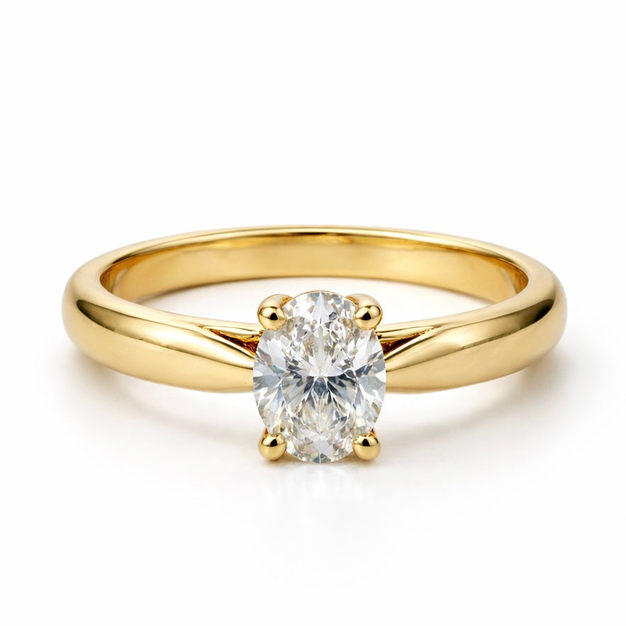  solitaire ring 0.40 ct E VS2