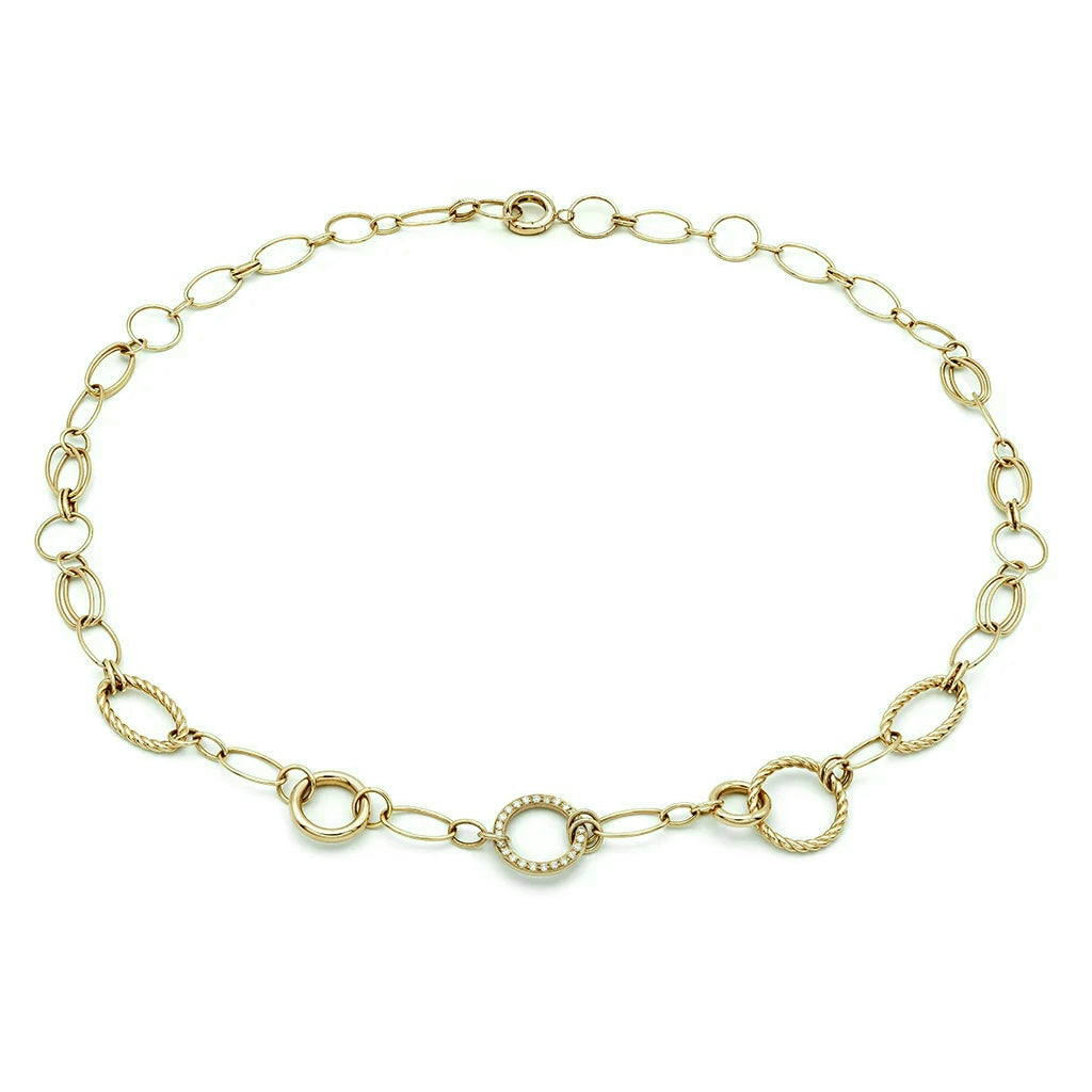 Mattioli Collana Tibet Oro Giallo e Diamanti