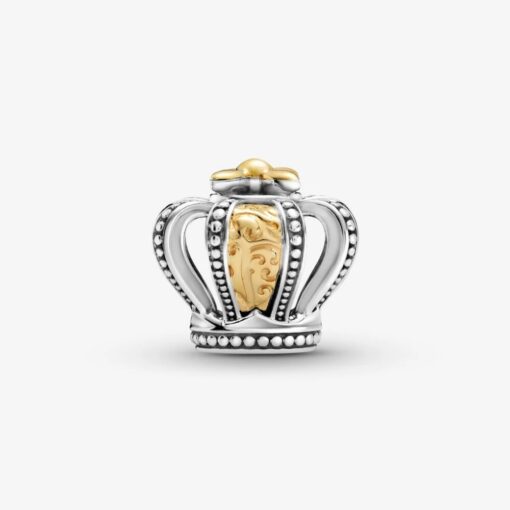 Pandora Two-Tone Crown Charm 799340C00