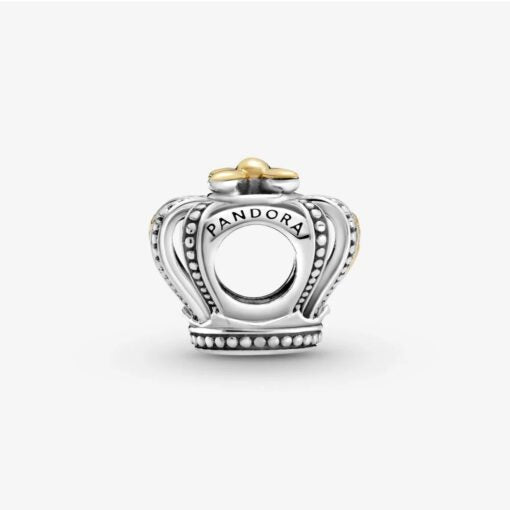 Pandora Two-Tone Crown Charm 799340C00