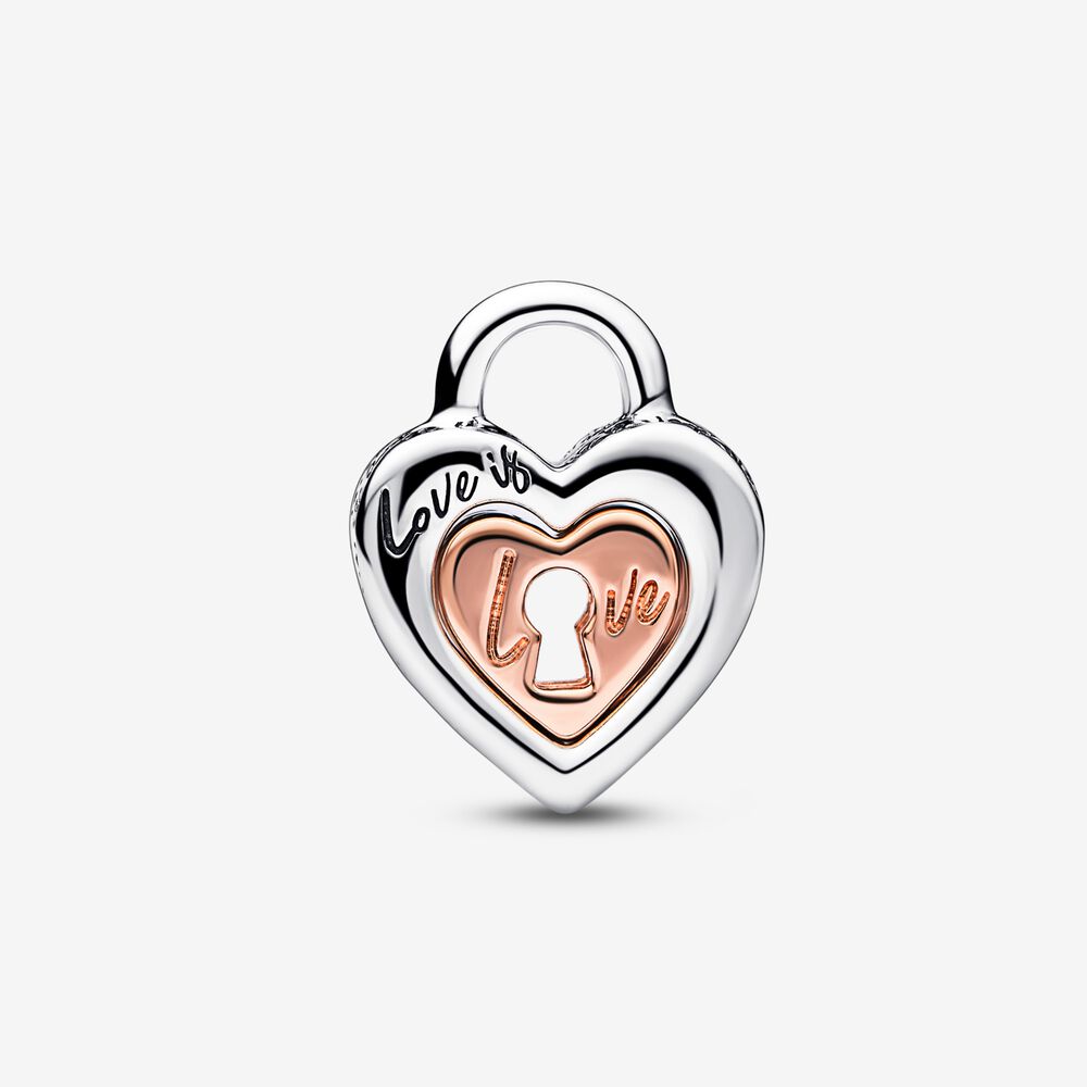 Pandora Charm Lucchetto Cuore "Love is love" Divisibile 782505C00