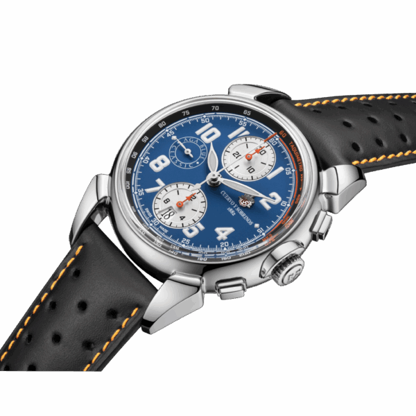 Cuervo y Sobrinos Chrongraph Aga Blue Classic 3141.1AB