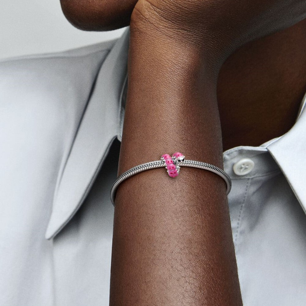 Pandora Charm Bruco Rosa 790762C01