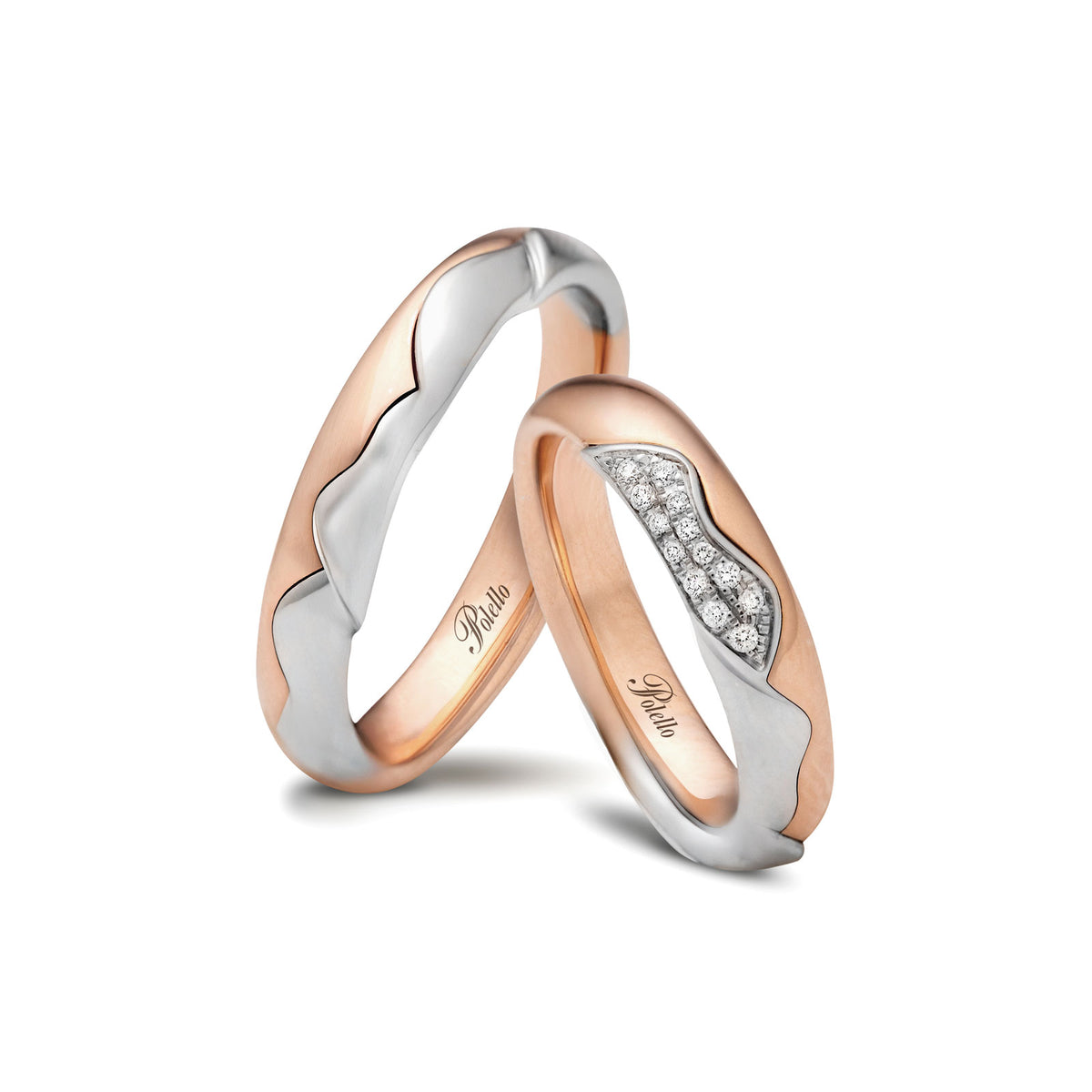 Polello Wedding Rings 3116BR