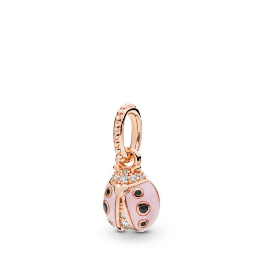 Pandora Charm Coccinella Rosa Portafortuna 387909EN160