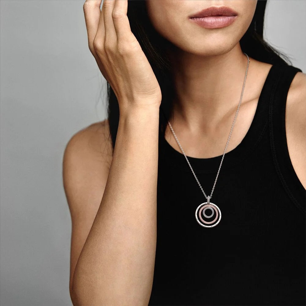 Pandora Collana Cerchi Infiniti 389483C01