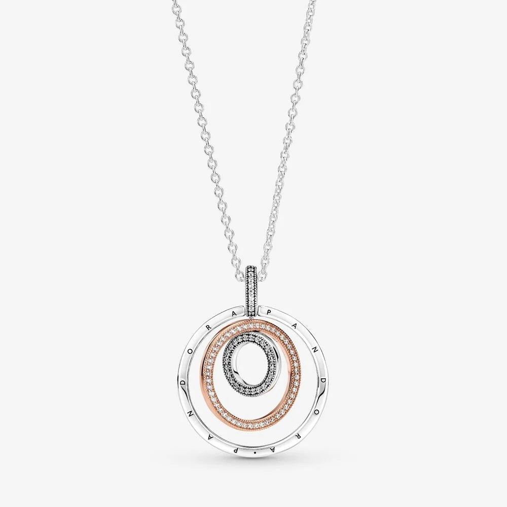 Pandora Collana Cerchi Infiniti 389483C01