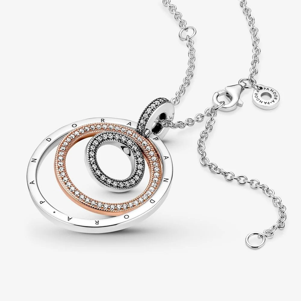 Pandora Collana Cerchi Infiniti 389483C01