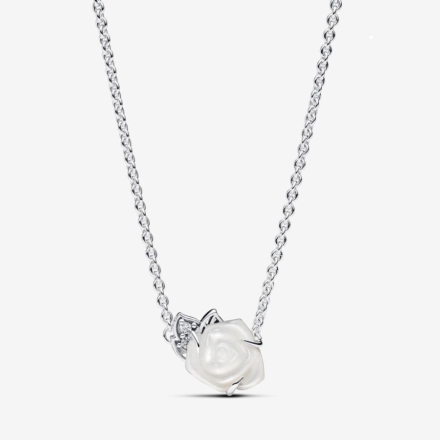 Pandora Collana Rosa Bianca 393206C01
