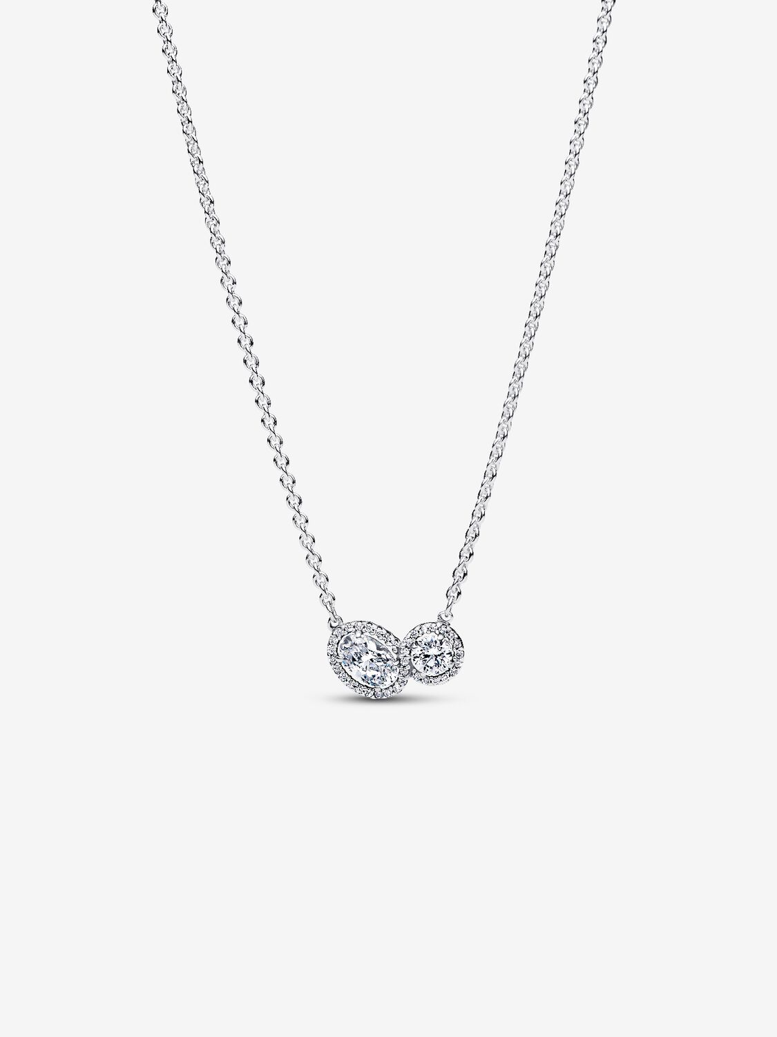Pandora Collana Doppia Pietra Luminosa 393776C01