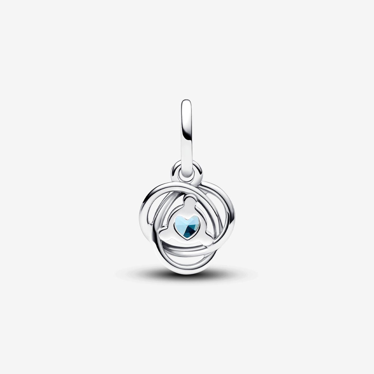 Pandora Charm Pendente Cerchio Eterno Azzurro Marzo 793125C03