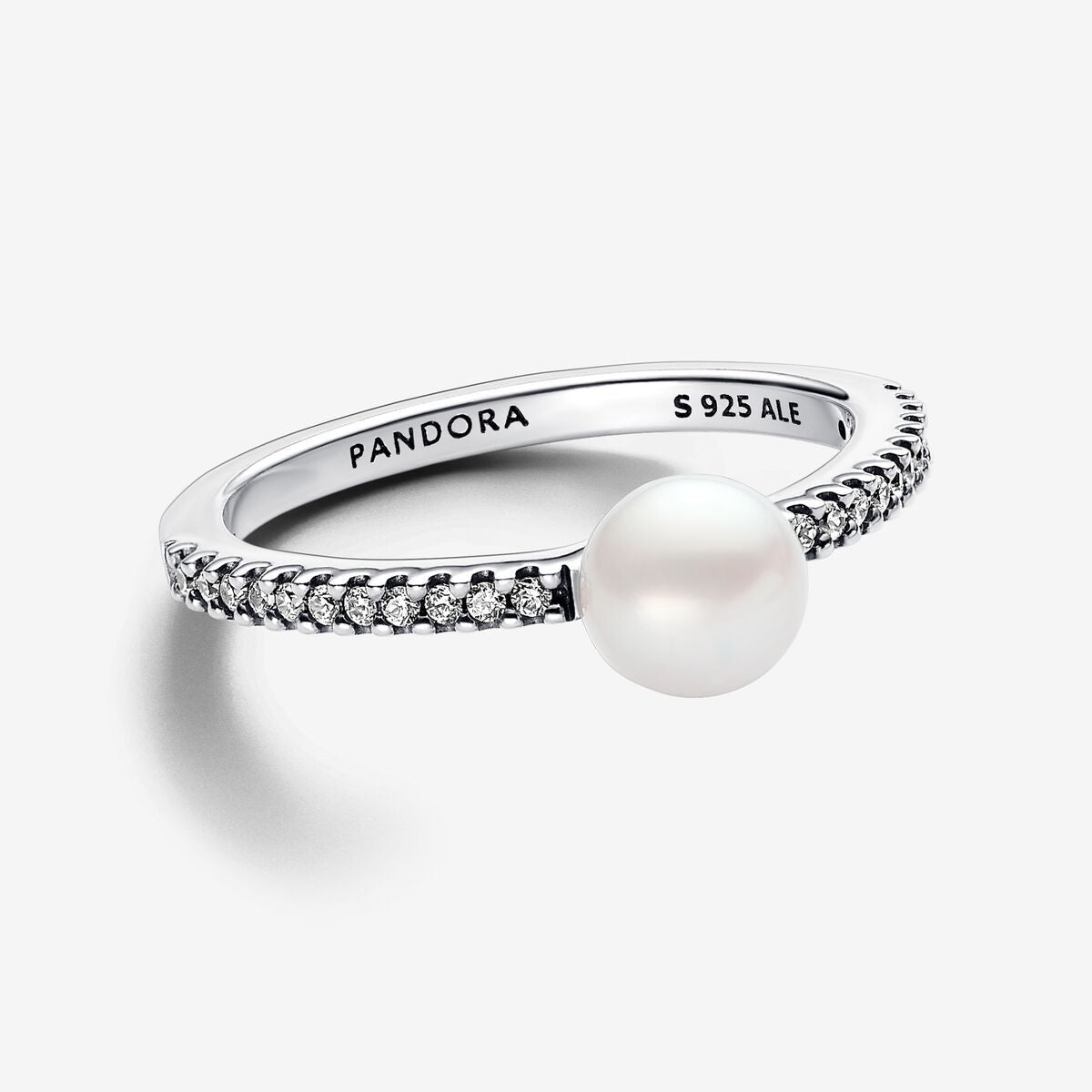 Pandora Anello Perla d’Acqua Dolce Coltivata e Pavè 193158C01