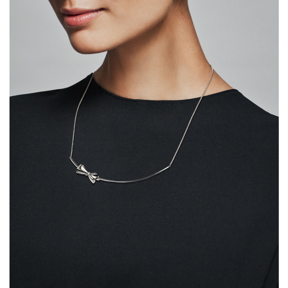 Pandora Collana Fiocco Luminoso 397233CZ