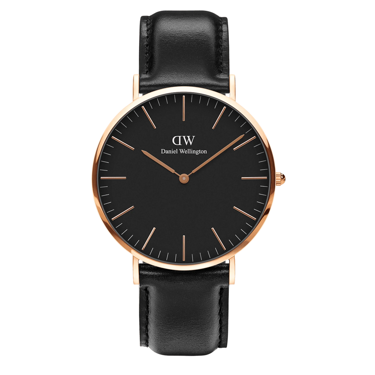 Daniel Wellington Classic Black Bristol 36 Silver