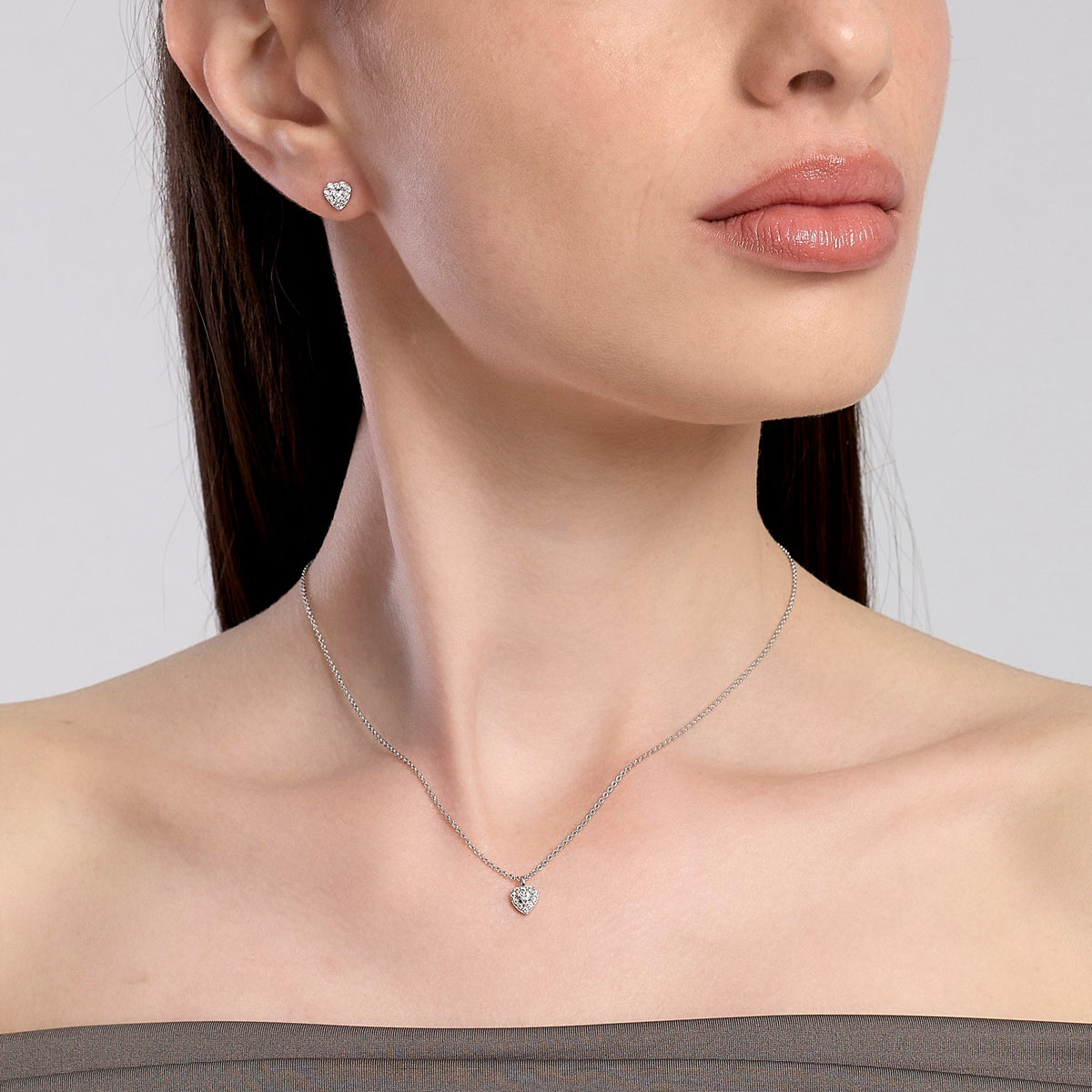 Mabina My Diamond Girocollo Cuore 553925