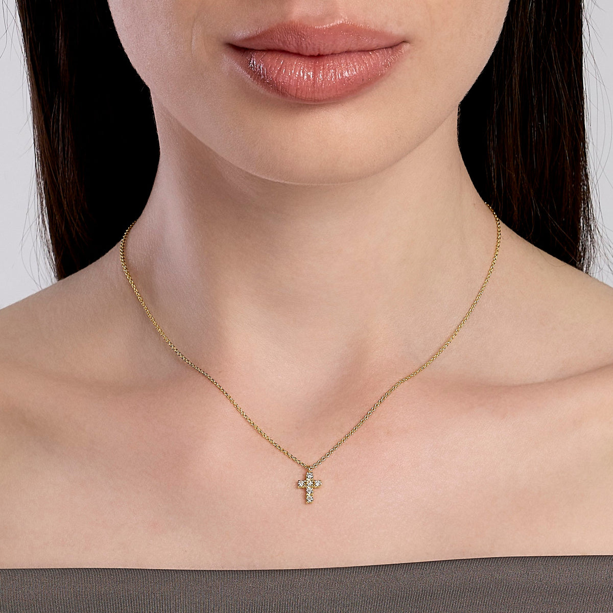 Mabina My Diamond Girocollo Croce 553939
