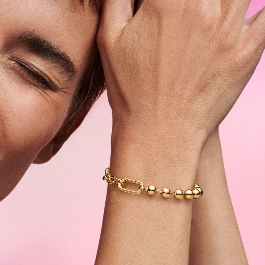 Pandora Bracciale Maglia Link e Sfere ME 562793C00