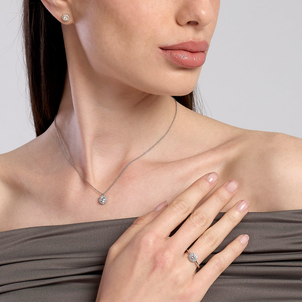 Mabina My Diamond Orecchini Punto Luce 564009
