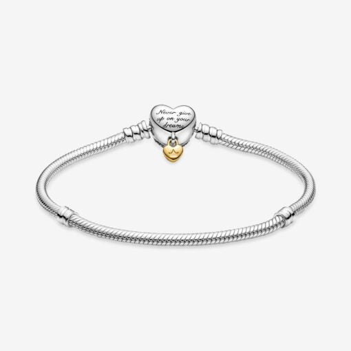 Pandora Bracciale Disney Chiusura Cuore con Pendente 569563C01