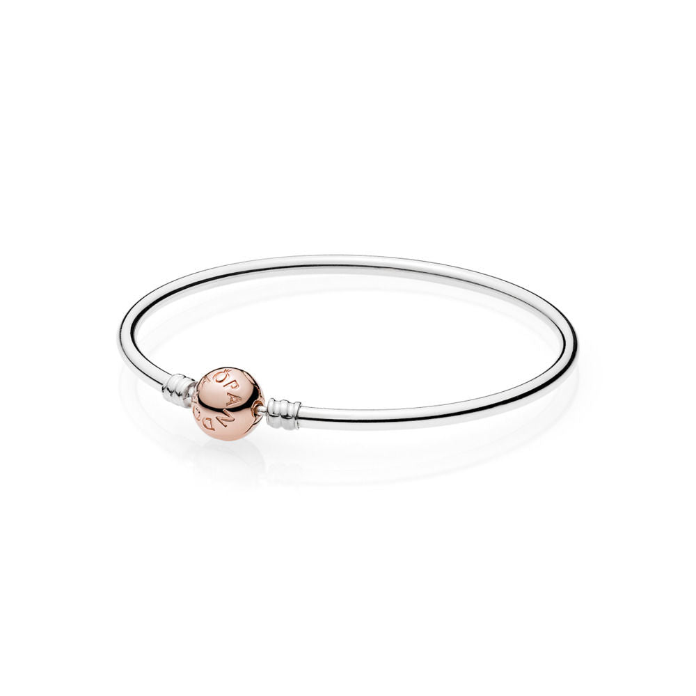 Pandora Bracciale Rigido con chiusura sferica Rose 580713