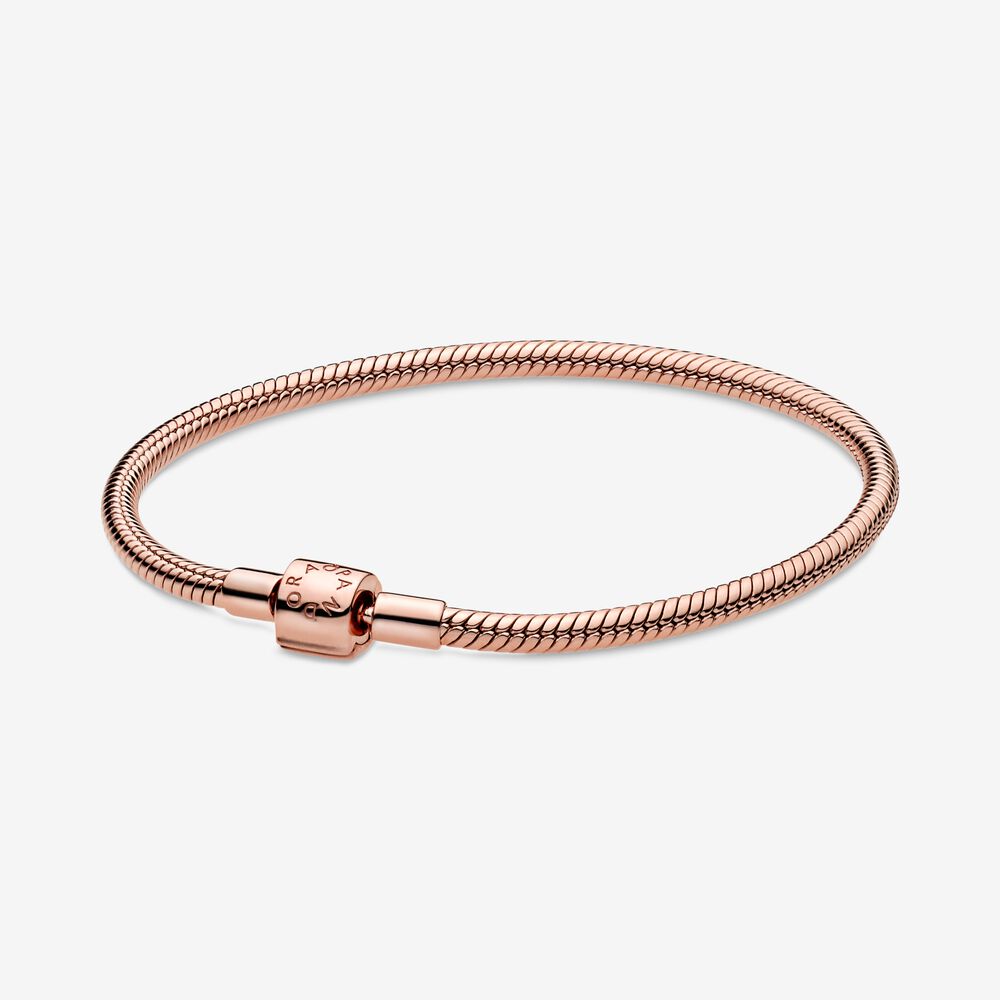 Pandora Bracciale Moments con Maglia Snake e Chiusura a Barile 588781C00