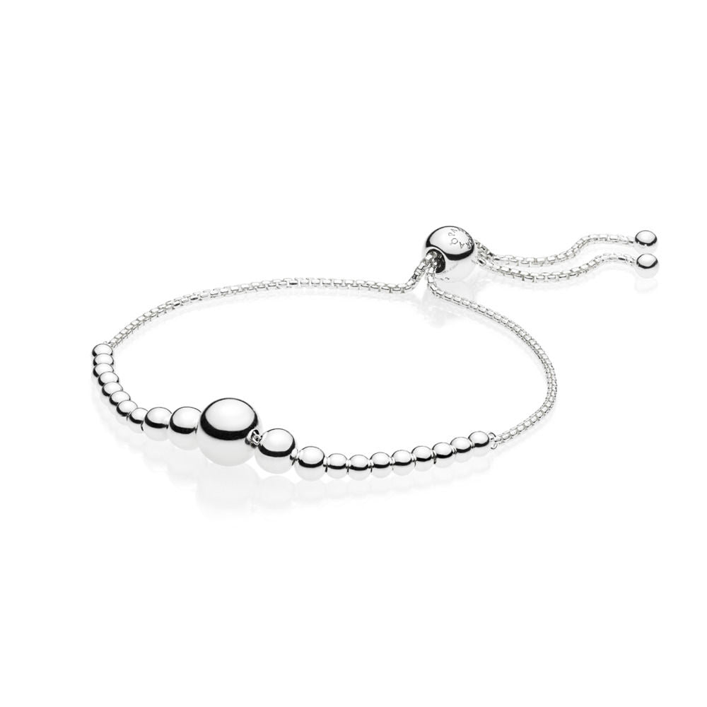 Pandora Bracciale con chiusura scorrevole sfere infinite 597749