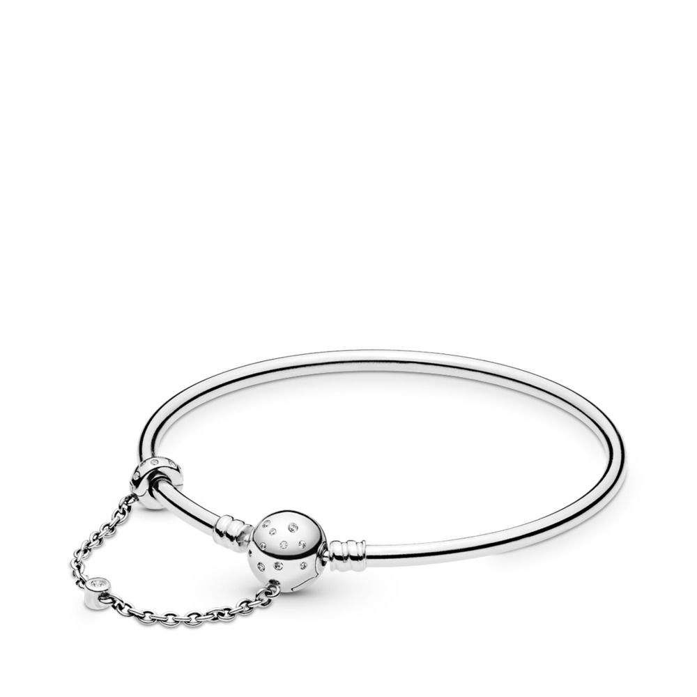 Pandora Bracciale EDIZIONE LIMITATA Rigido Scintillante Una su Un Milione 597846CZ
