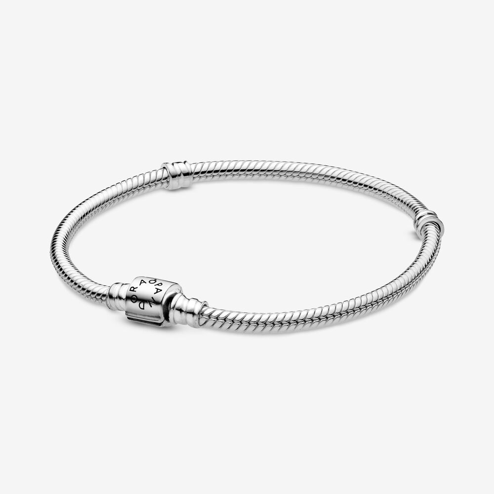 Pandora Bracciale Moments con Maglia Snake e Chiusura a Barile 598816C00