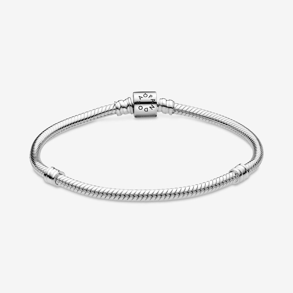 Pandora Bracciale Moments con Maglia Snake e Chiusura a Barile 598816C00
