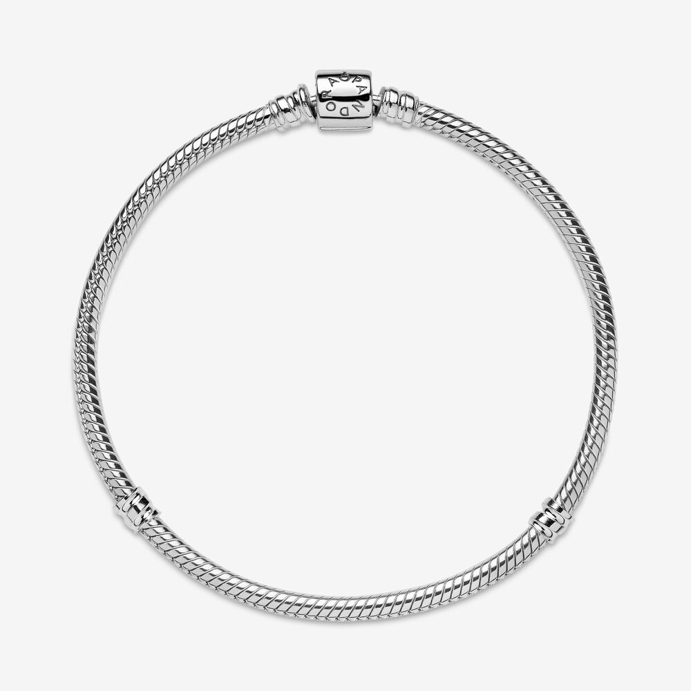 Pandora Bracciale Moments con Maglia Snake e Chiusura a Barile 598816C00