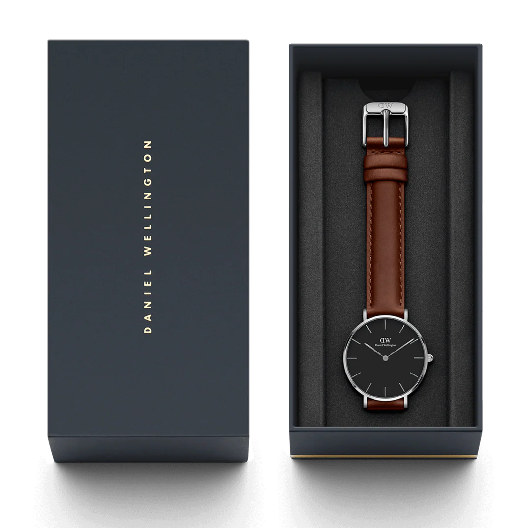 Daniel Wellington Petite Bristol Rose Gold 32 Black