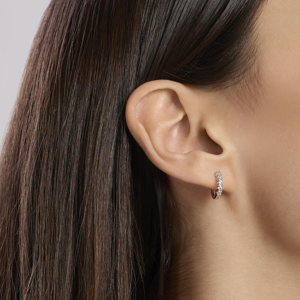 Mabina My Diamond Orecchini Cerchi Diamanti 563904