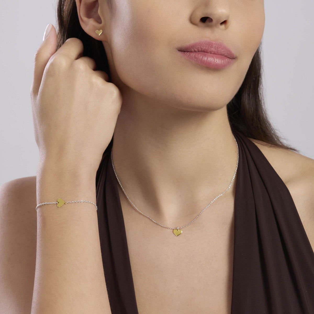 Mabina Bracciale Oro 9K Petit Amour 534111