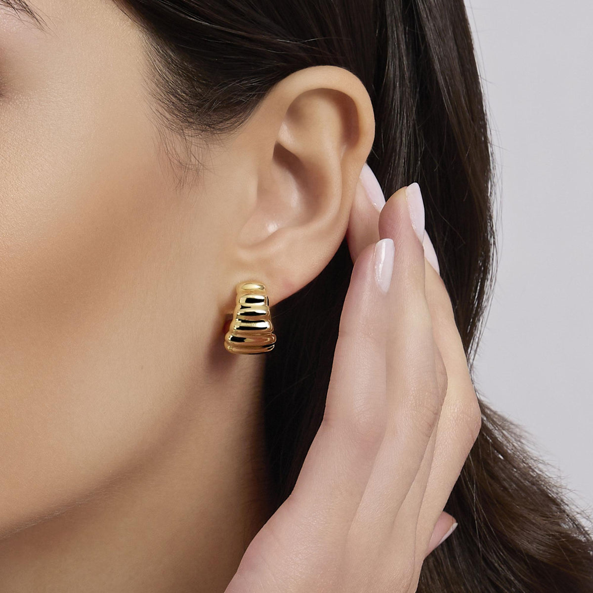 Mabina Shiny Earrings 563824