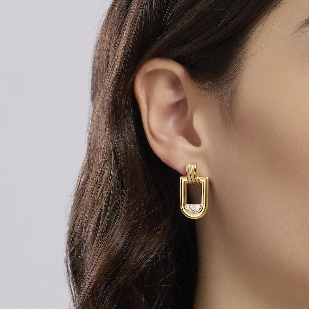 Mabina Shiny Earrings 563824