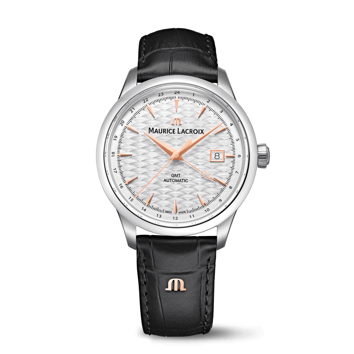 Maurice Lacroix 1975 Automatic VAGUES DU JURA GMT 756048-SS001-131-2