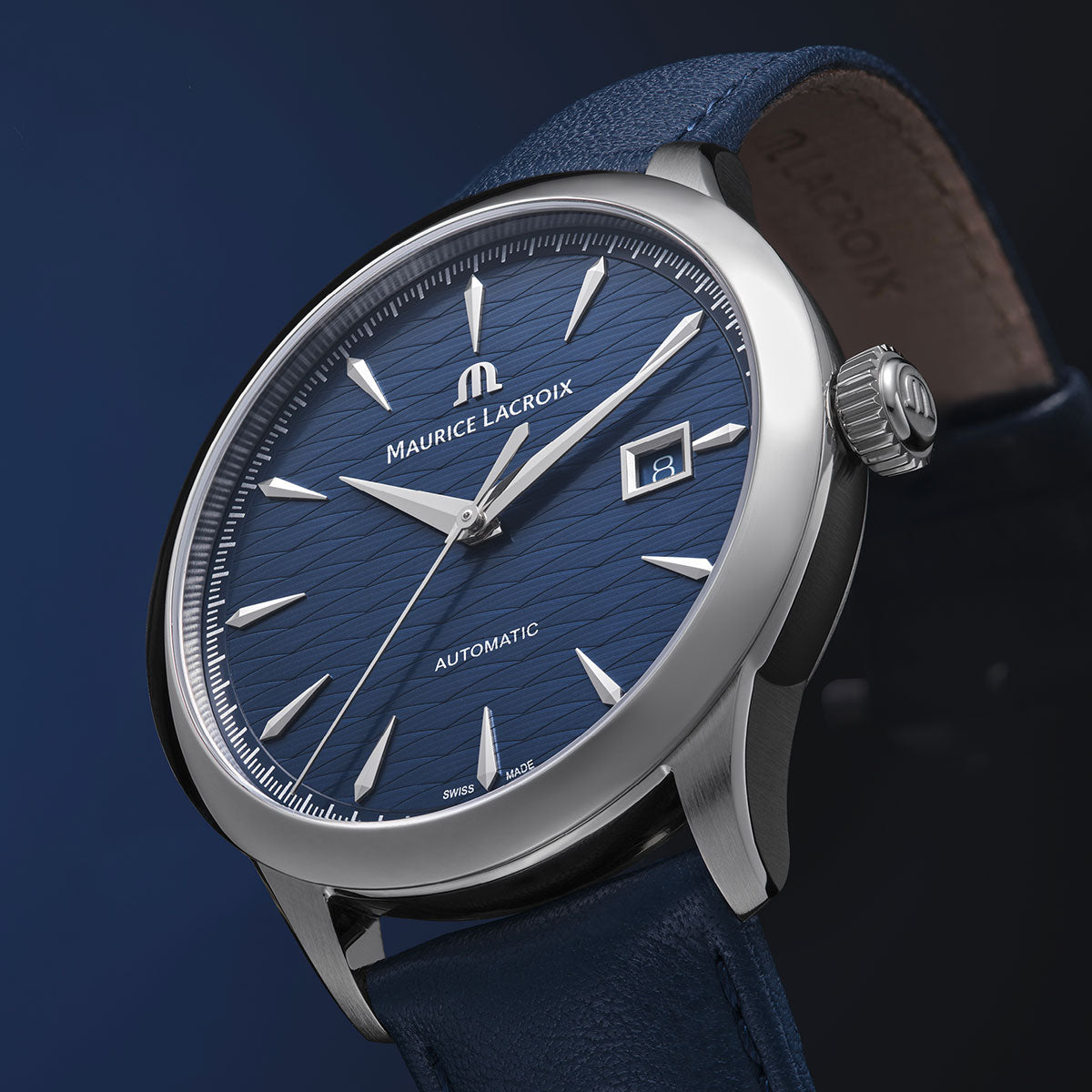 Maurice Lacroix 1975 Automatic VAGUES DU JURA 756108-SS001-430-4