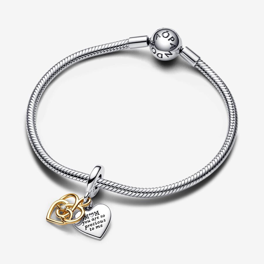 Pandora Charm Pendente Mamma Sei Preziosa da incidere 763237C01