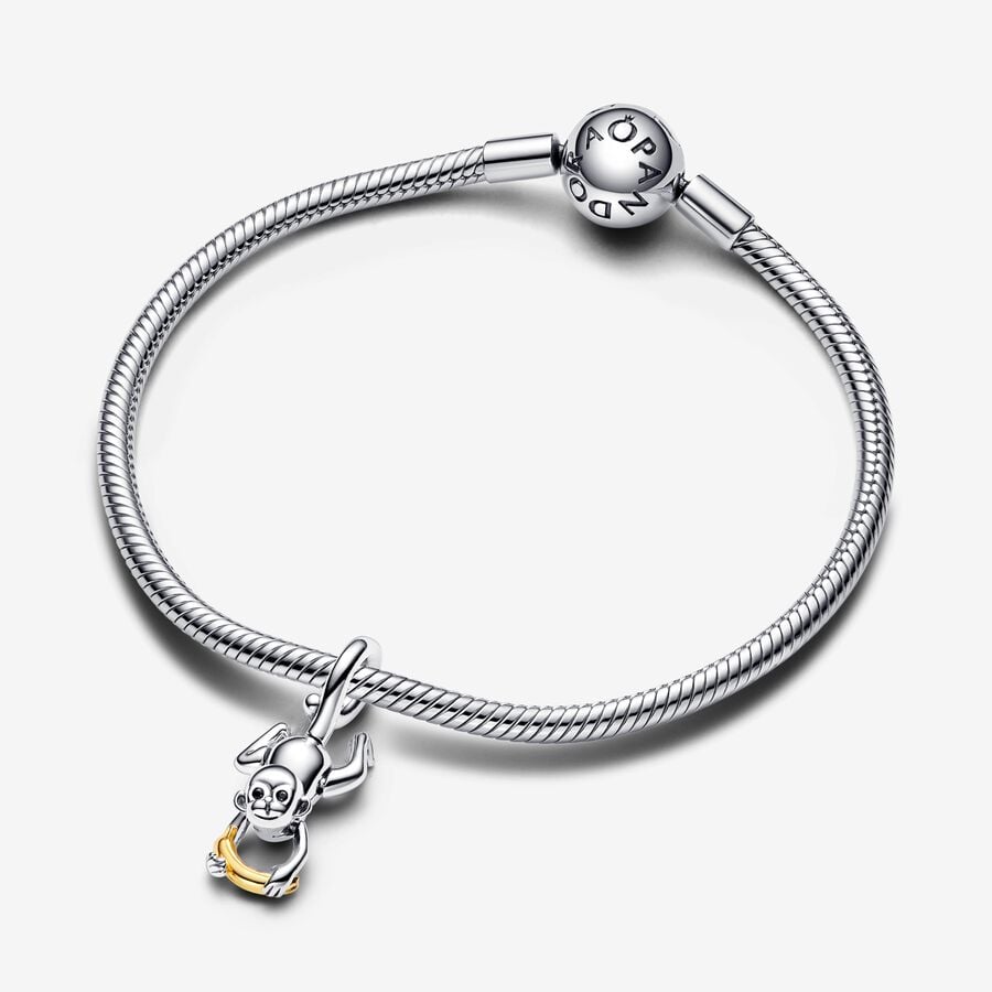 Pandora Charm Charm Pendente Scimmietta con Zampe Mobili 763343C01